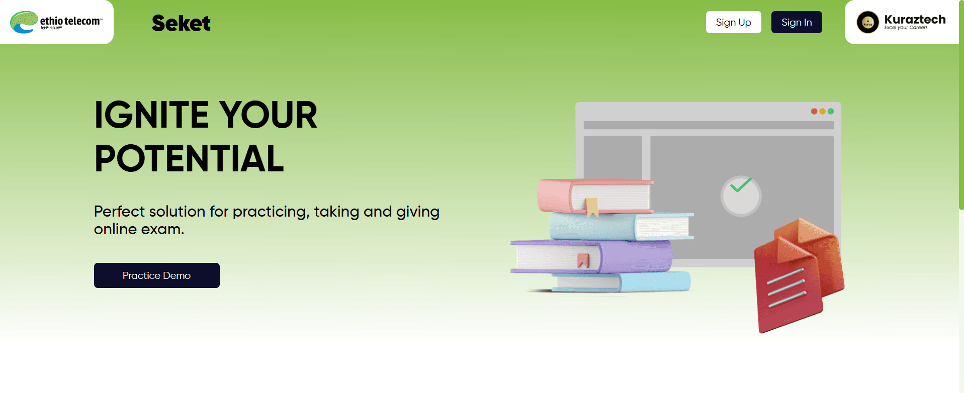 Exam Preparation Web App